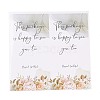 Self-Adhesive Paper Gift Tag Stickers DIY-P049-E02-1