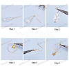 SUNNYCLUE DIY Earring Making Kits DIY-SC0013-56-4