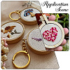 20Pcs Mini Wooden Embroidery Hoops EMBR-SC0001-04D-7