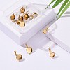 12pcs 3 Size Vacuum Plating 304 Stainless Steel Leverback Earring Findings STAS-ZZ0001-04G-4