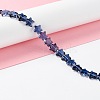 Transparent Glass Beads Strand GLAA-K057-01A-2