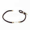 Braided Nylon Cord Bracelet Making X-MAK-A017-D01-03G-2