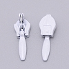 Iron Invisible Zipper Pull Slider Head IFIN-WH0057-09H-1