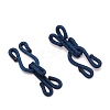 Cloth and Iron Hook and S-Hook Clasps IFIN-WH0063-05C-03-1