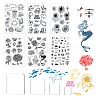 Globleland PVC Plastic Stamps DIY-GL0001-38-1