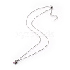 304 Stainless Steel Enamel Pendant Necklaces NJEW-L151-11P-2