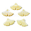 Natural Freshwater Shell Pendants SHEL-N026-163F-1