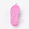 Handmade Polymer Clay Pendants X-CLAY-T012-25-2