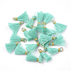 Polycotton(Polyester Cotton) Tassel Pendant Decorations FIND-S281-12-1