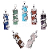 SUNNYCLUE 7Pcs 7 Style Natural & Synthetic Gemstone Pendants G-SC0001-48-1