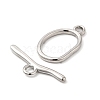 304 Stainless Steel Toggle Clasps STAS-F290-06P-2