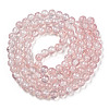 Transparent Crackle Baking Paint Glass Beads X1-DGLA-T003-01B-13-2
