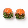 Autumn Theme Handmade Bumpy Lampwork Beads LAMP-S194-014-2