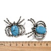 Dyed Synthetic Turquoise Pendants G-G147-05AS-07-3