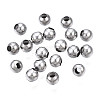 Round 304 Stainless Steel Beads STAS-TAC0004-3mm-P-1