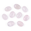 Natural Rose Quartz Cabochons G-A094-01B-12-1