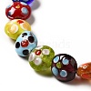 Handmade Lampwork Beads Strands LAMP-G154-08-4