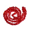 Transparent Glass Beads Strands GLAA-Q118-01A-B10-2