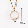 Chic Star Pendant Necklace with Colorful Hollow Design DO4005-3-1