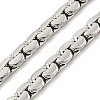 304 Stainless Steel Chain Necklaces NJEW-P295-02P-2