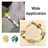 30Pcs 15 Style Transparent Glass Enamel Beads GLAA-KS0001-09-11