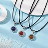 Natural Gemstone Necklaces NJEW-MZ00027-2
