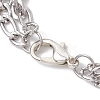 Halloween Theme 304 Stainless Steel Figaro Chains Multi-strand Bracelets BJEW-JB12094-03-4