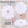 Polyester & Rhinestones Ornament Accessories DIY-WH20063-015D-2