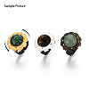 Adjustable Alloy & Iron Bezel Cup Ring Base with Rotatable Tray MAK-T012-01S-5