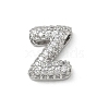 Brass Micro Pave Cubic Zirconia Pendants KK-A300-02P-Z-1