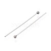 304 Stainless Steel Head Pins STAS-T065-30mm-20P-2