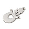 Christmas 304 Stainless Steel Chandelier Component Links STAS-Q005-02P-2