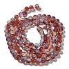 Crackle Glass Beads Strands X-CCG-C002-8mm-11-2