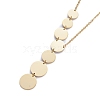 304 Stainless Steel Pendant Necklaces NJEW-L146-43G-2