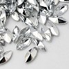 Imitation Taiwan Acrylic Rhinestone Cabochons GACR-A015-5x10mm-01-1