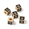 Rack Plating Brass Enamel Beads KK-B060-04G-01Q-3