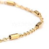 304 Stainless Steel Link Chains Anklets AJEW-AN0289-2