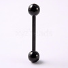 304 Stainless Steel Tongue Rings WG3BE28-09-1