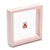Square Transparent PE Thin Film Suspension Jewelry Display Box LS-X1-CON-D009-01A-04-1