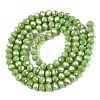 Electroplate Glass Beads Strands LS-EGLA-A044-P4mm-B30-3