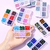 600Pcs 6 Styles Electroplate Glass Bead Strands EGLA-YW0001-66A-4