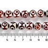 Natural Tibetan 3-Eye dZi Agate Beads Strands G-B084-A09-01-5