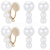 10Pcs Brass Ear Cuff Findings KK-BBC0022-46-1