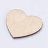 Spray Paint Wood Cabochons WOOD-L003-24-3