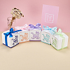 Hollow Stroller BB Car Carriage Candy Box wedding party gifts with Ribbons CON-BC0004-97B-7