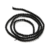 Natural Black Onyx Beads Strands G-Q004-C01-01-3