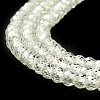 Cubic Zirconia Bead Strands ZIRC-G001-01G-4