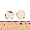 Natural Sea Shell Pendants SSHEL-N038-20-3