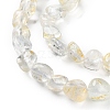 Natural Topaz Crystal Beads Strands G-P497-01C-66-4