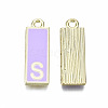 Alloy Enamel Pendants ENAM-T012-01S-RS-3